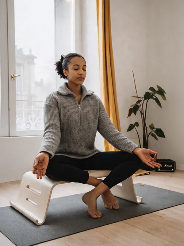 Le Bangka utilisé pour une séance de méditation assise